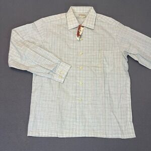 60s McGregor Rainbow Flasher Washable Button Down Sport Shirt Mens Med 15-15 1/2